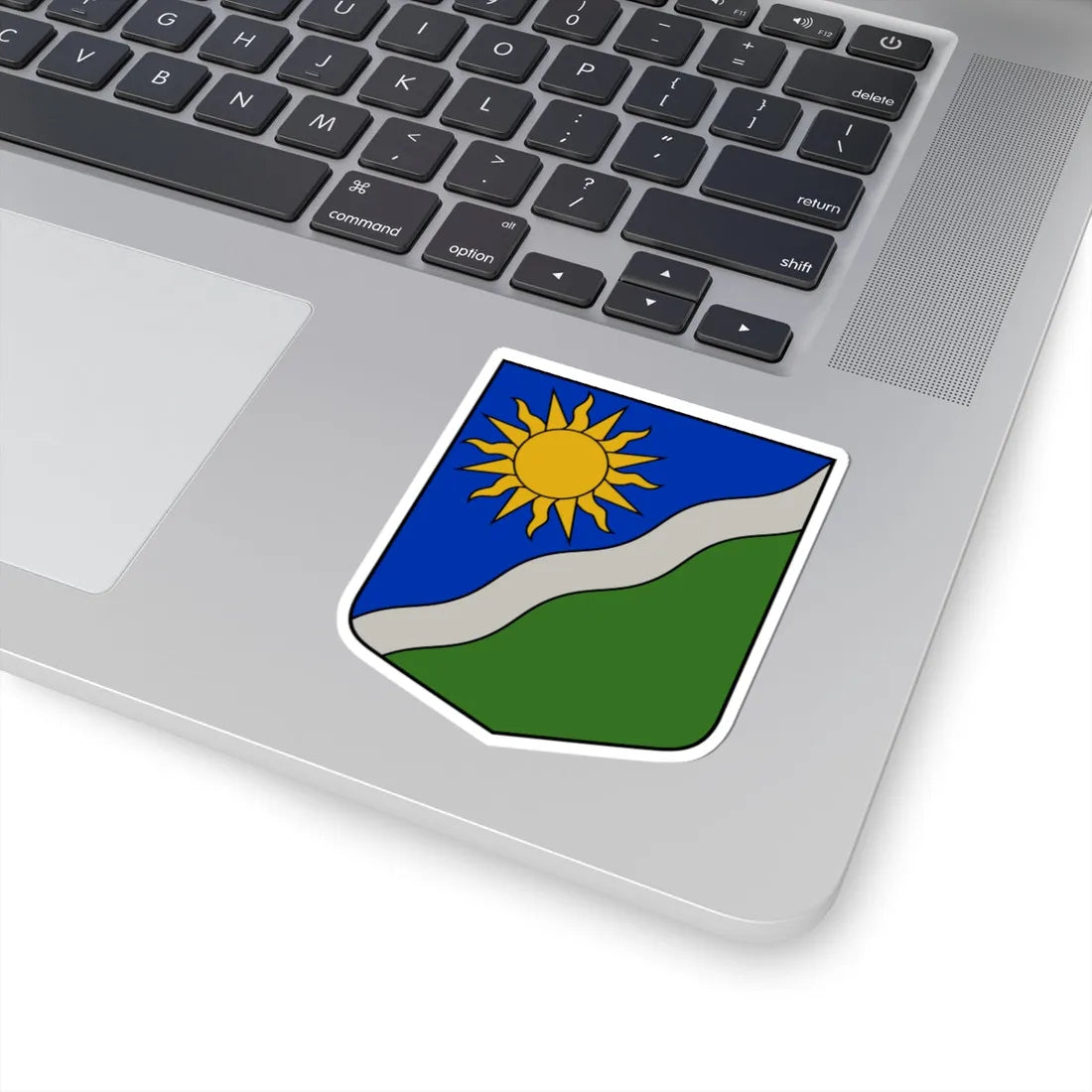 Vecsaules pagasta ģerbonis (Latvia) (Coat of Arms) STICKER Vinyl Kiss-Cut Decal - The Sticker Space