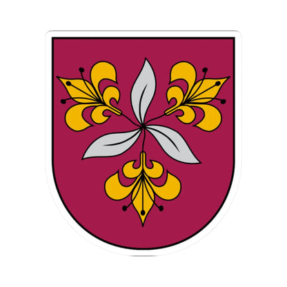 Vecumnieku novads COA (Latvia) (Coat of Arms) STICKER Vinyl Kiss-Cut Decal 2 Inch White - The Sticker Space