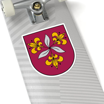 Vecumnieku novads COA (Latvia) (Coat of Arms) STICKER Vinyl Kiss-Cut Decal - The Sticker Space