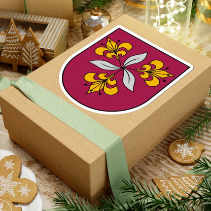 Vecumnieku novads COA (Latvia) (Coat of Arms) STICKER Vinyl Kiss-Cut Decal - The Sticker Space