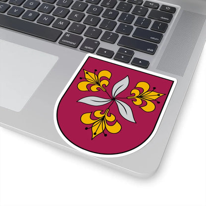Vecumnieku novads COA (Latvia) (Coat of Arms) STICKER Vinyl Kiss-Cut Decal - The Sticker Space
