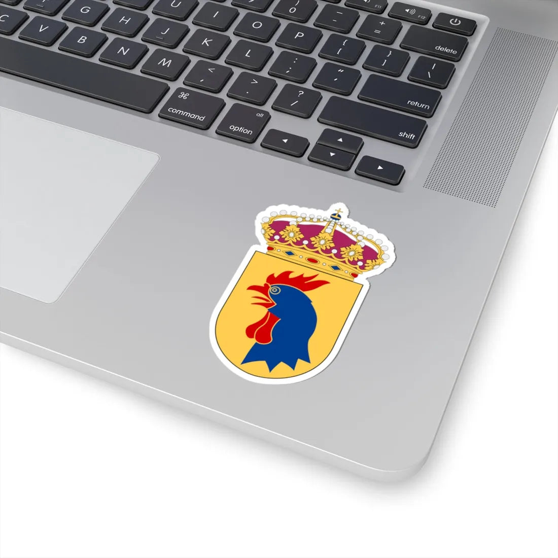 Vedettbåtar vapen (Sweden) (Coat of Arms) STICKER Vinyl Kiss-Cut Decal - The Sticker Space