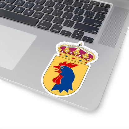 Vedettbåtar vapen (Sweden) (Coat of Arms) STICKER Vinyl Kiss-Cut Decal - The Sticker Space