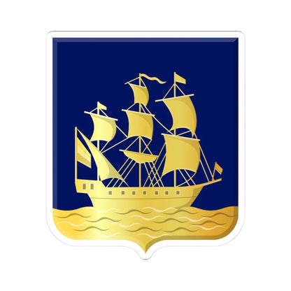 Veenendaal wapen 1816 (Netherlands) (Coat of Arms) STICKER Vinyl Kiss-Cut Decal 3 Inch White - The Sticker Space