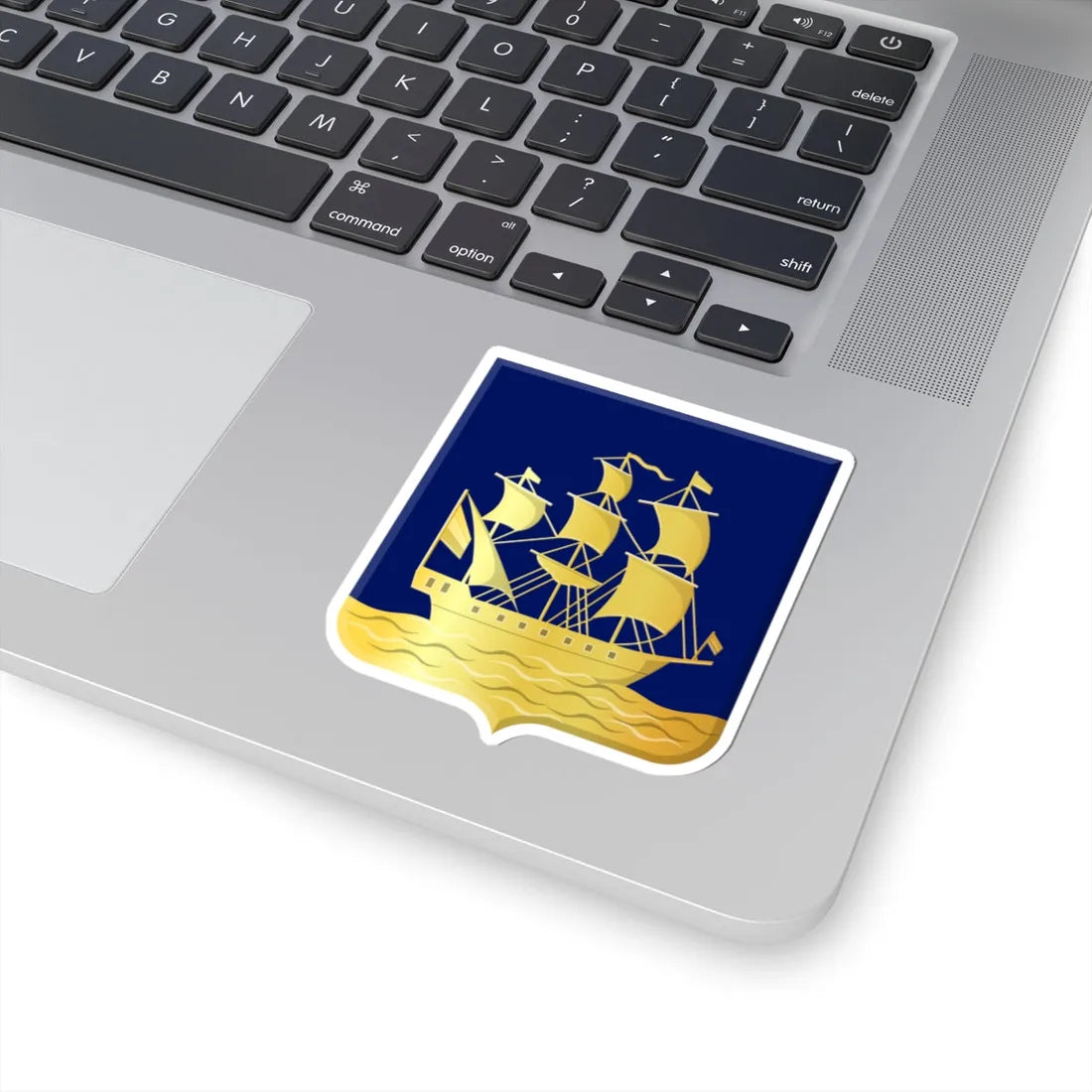 Veenendaal wapen 1816 (Netherlands) (Coat of Arms) STICKER Vinyl Kiss-Cut Decal - The Sticker Space