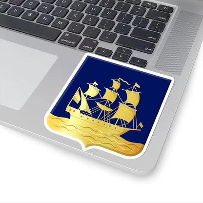 Veenendaal wapen 1816 (Netherlands) (Coat of Arms) STICKER Vinyl Kiss-Cut Decal - The Sticker Space
