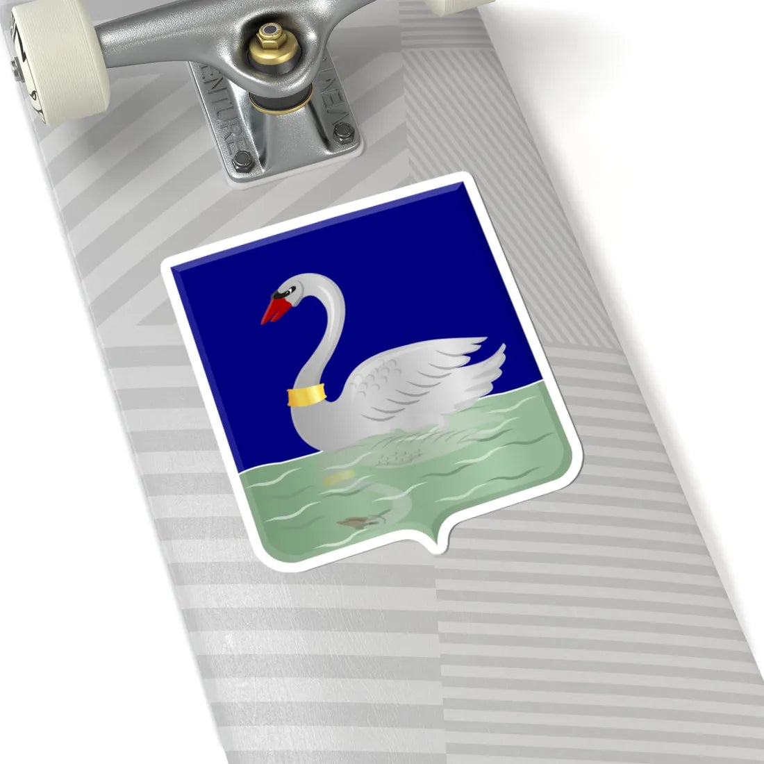 Veenhuizen wapen (Netherlands) (Coat of Arms) STICKER Vinyl Kiss-Cut Decal - The Sticker Space