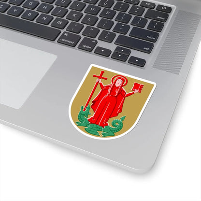 Vehmaa.vaakuna (Finland) (Coat of Arms) STICKER Vinyl Kiss-Cut Decal - The Sticker Space