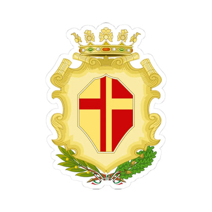 Vejano-Stemma (Italy) (Coat of Arms) STICKER Vinyl Kiss-Cut Decal 3 Inch White - The Sticker Space