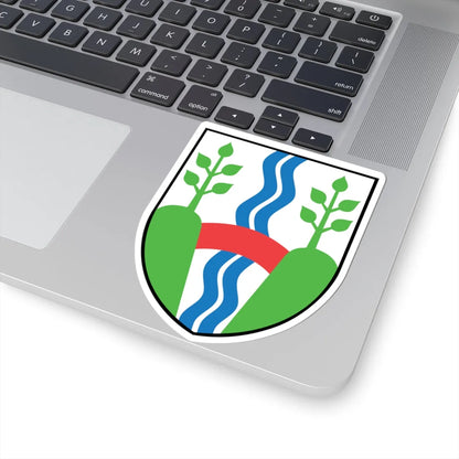 Vejle Kommune coa (Denmark) (Coat of Arms) STICKER Vinyl Kiss-Cut Decal - The Sticker Space