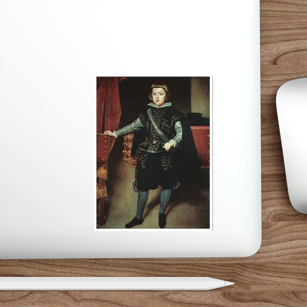 VELAZQUEZ, Diego Rodriguez de Silva y - Don Balthasar Carlos (Artwork) STICKER Vinyl Die-Cut Decal-The Sticker Space