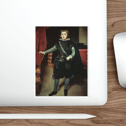 VELAZQUEZ, Diego Rodriguez de Silva y - Don Balthasar Carlos (Artwork) STICKER Vinyl Die-Cut Decal-The Sticker Space