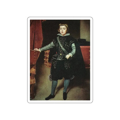 VELAZQUEZ, Diego Rodriguez de Silva y - Don Balthasar Carlos (Artwork) STICKER Vinyl Die-Cut Decal White Die-Cut 5 Inch - The Sticker Space