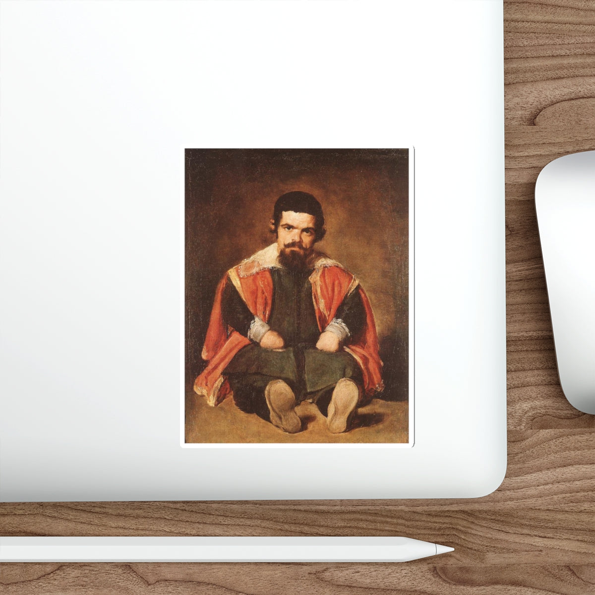 VELAZQUEZ, Diego Rodriguez de Silva y - Don Sebastian de Morra (Artwork) STICKER Vinyl Die-Cut Decal-The Sticker Space