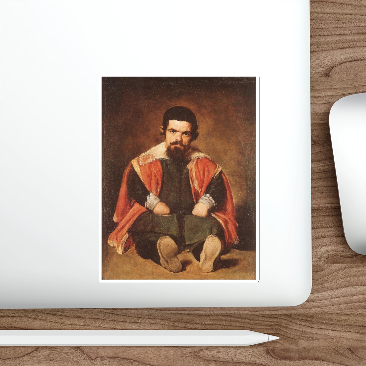 VELAZQUEZ, Diego Rodriguez de Silva y - Don Sebastian de Morra (Artwork) STICKER Vinyl Die-Cut Decal-The Sticker Space