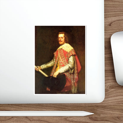 VELAZQUEZ, Diego Rodriguez de Silva y - Philip IV at Fraga (Artwork) STICKER Vinyl Die-Cut Decal-The Sticker Space