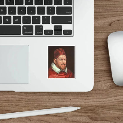 VELAZQUEZ, Diego Rodriguez de Silva y - Pope Innocent X (Artwork) STICKER Vinyl Die-Cut Decal - The Sticker Space