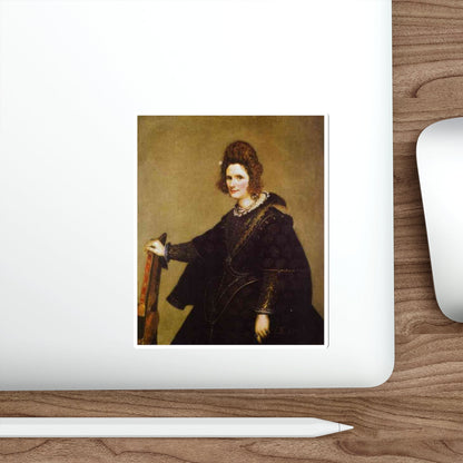 VELAZQUEZ, Diego Rodriguez de Silva y - Portrait of a Lady 2 (Artwork) STICKER Vinyl Die-Cut Decal-The Sticker Space