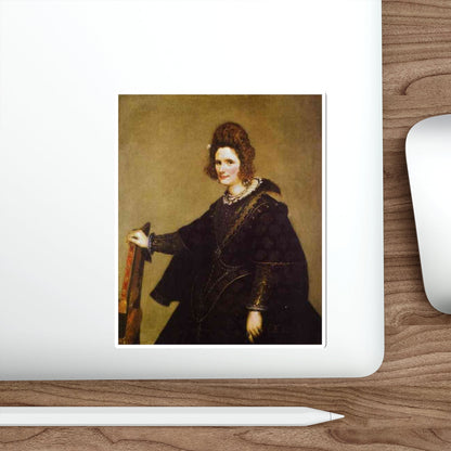 VELAZQUEZ, Diego Rodriguez de Silva y - Portrait of a Lady 2 (Artwork) STICKER Vinyl Die-Cut Decal-The Sticker Space