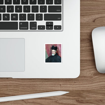 VELAZQUEZ, Diego Rodriguez de Silva y - Portrait of Archbishop Fernando de Valdes (Artwork) STICKER Vinyl Die-Cut Decal-The Sticker Space