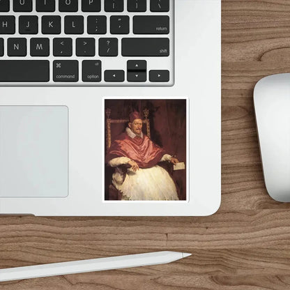 VELAZQUEZ, Diego Rodriguez de Silva y - Portrait of Innocent X (Artwork) STICKER Vinyl Die-Cut Decal - The Sticker Space