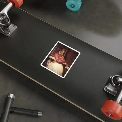 VELAZQUEZ, Diego Rodriguez de Silva y - Portrait of Innocent X (Artwork) STICKER Vinyl Die-Cut Decal - The Sticker Space