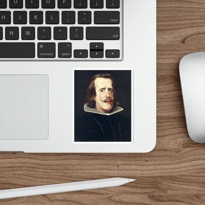 VELAZQUEZ, Diego Rodriguez de Silva y - Portrait of Philip IV (Artwork) STICKER Vinyl Die-Cut Decal-The Sticker Space