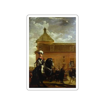 VELAZQUEZ, Diego Rodriguez de Silva y - Prince Baltasar Carlos (Artwork) STICKER Vinyl Die-Cut Decal White Die-Cut 6 Inch - The Sticker Space