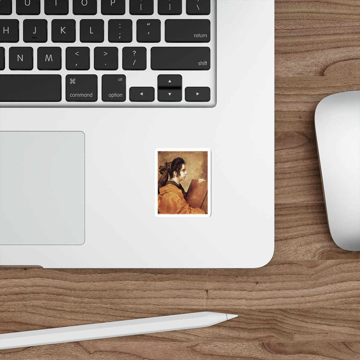 VELAZQUEZ, Diego Rodriguez de Silva y - Sibyl (Artwork) STICKER Vinyl Die-Cut Decal-The Sticker Space