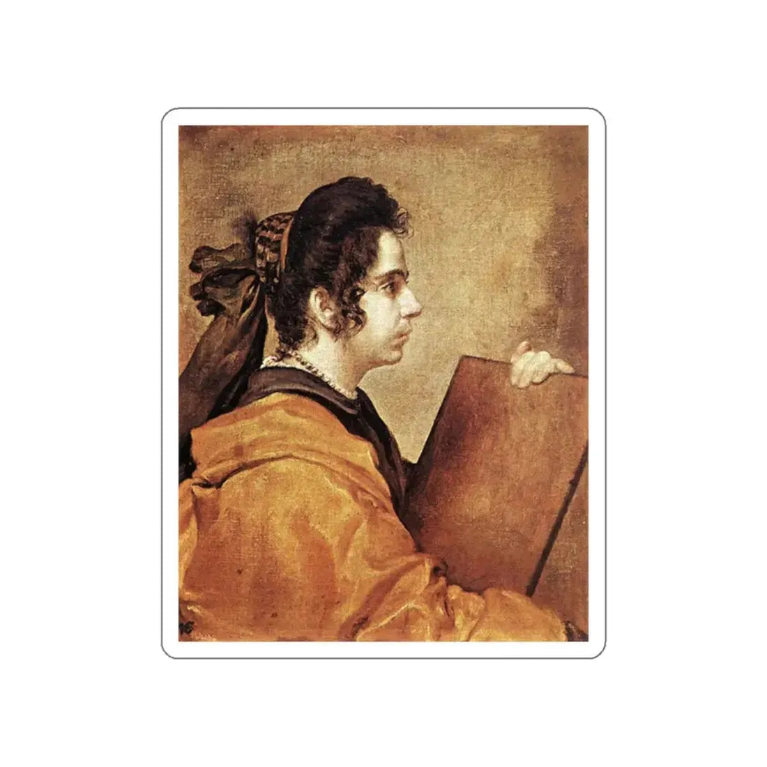 VELAZQUEZ, Diego Rodriguez de Silva y - Sibyl (Artwork) STICKER Vinyl Die-Cut Decal White Die-Cut 2 Inch - The Sticker Space