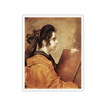 VELAZQUEZ, Diego Rodriguez de Silva y - Sibyl (Artwork) STICKER Vinyl Die-Cut Decal White Die-Cut 2 Inch - The Sticker Space