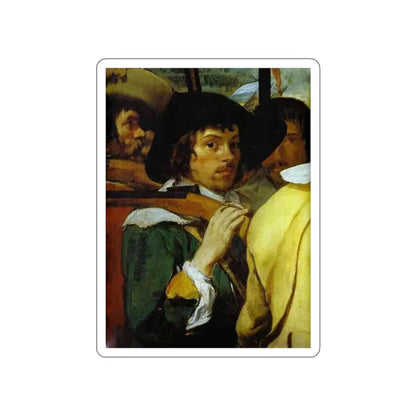 VELAZQUEZ, Diego Rodriguez de Silva y - Surrender of Breda (Las Lanzas (Artwork) STICKER Vinyl Die-Cut Decal White Die-Cut 3 Inch - The Sticker Space