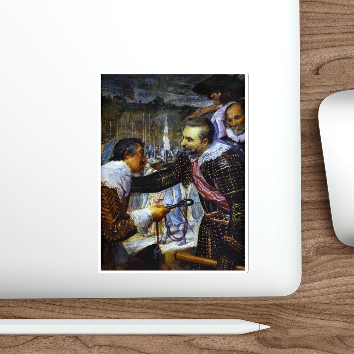 VELAZQUEZ, Diego Rodriguez de Silva y - Surrender of Breda (Las Lanzas) d (Artwork) STICKER Vinyl Die-Cut Decal-The Sticker Space