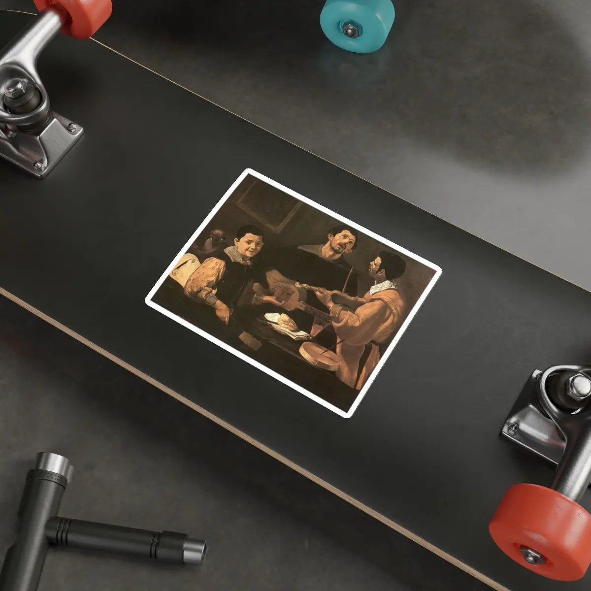 SKU:12690387422240644975 Sticker types:White Shape:Die-Cut Sizes:6" × 6"