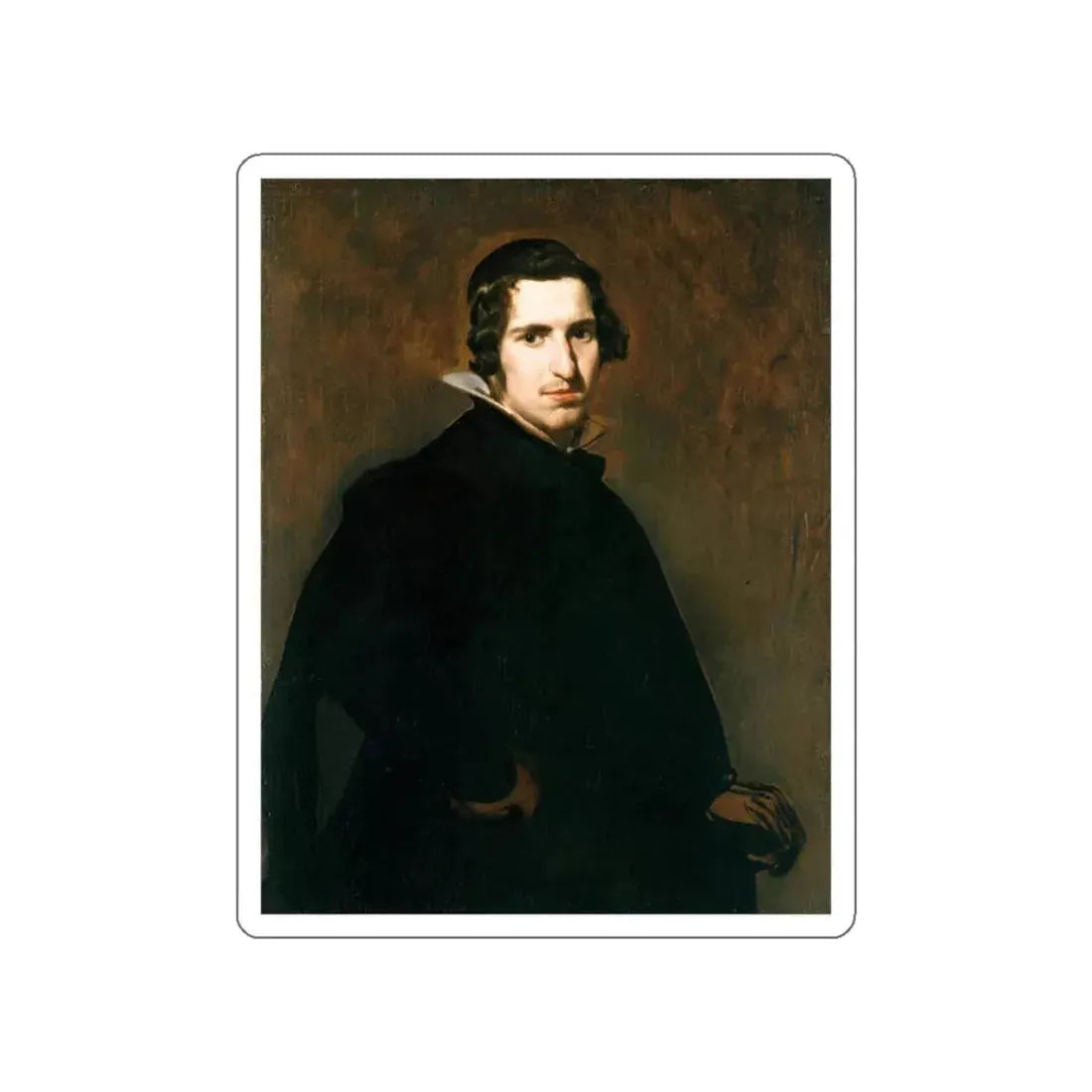 VELAZQUEZ, Diego Rodriguez de Silva y - Yong Man (Artwork) STICKER Vinyl Die-Cut Decal White Die-Cut 5 Inch - The Sticker Space