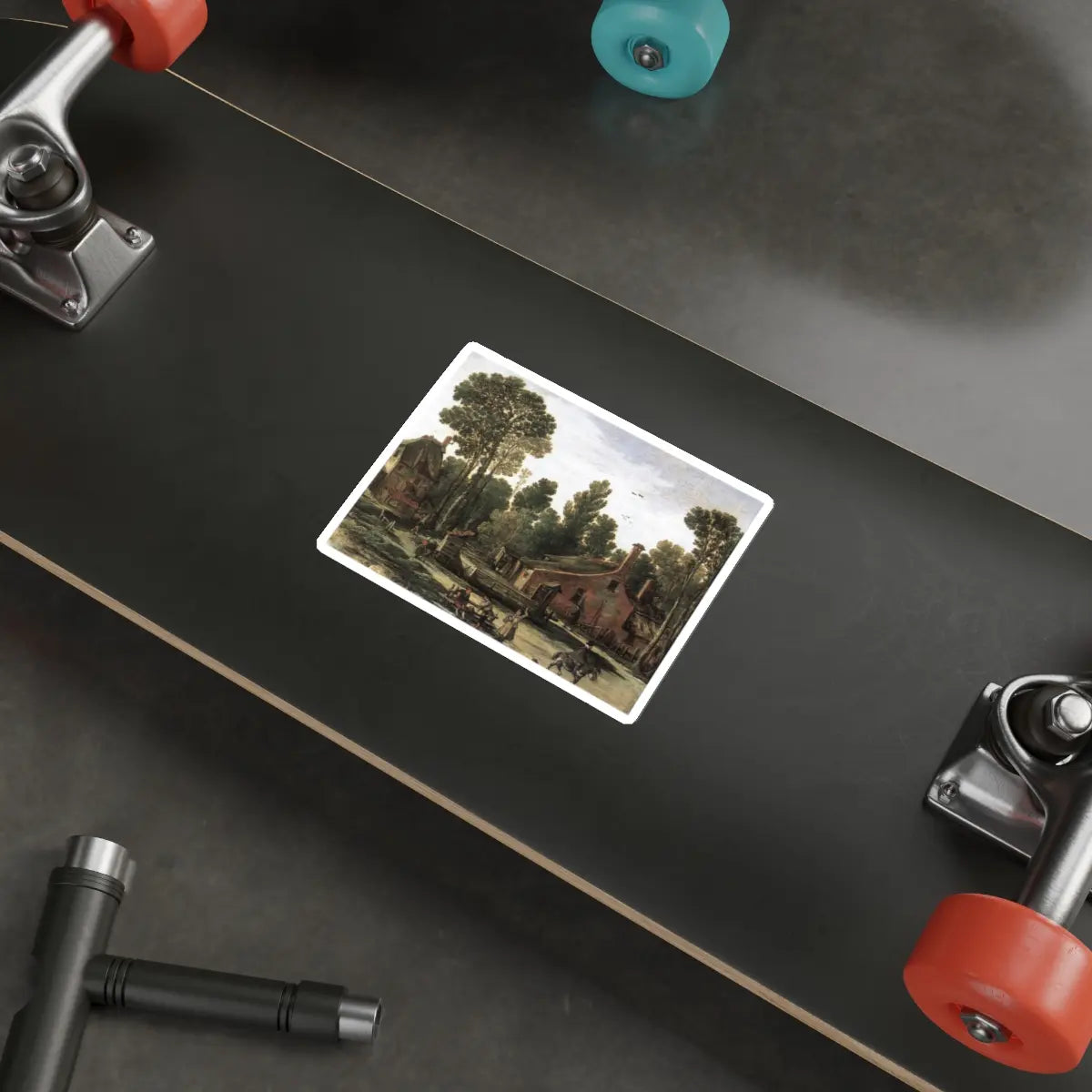 SKU:24096067272994830102 Sticker types:White Shape:Die-Cut Sizes:5" × 5"