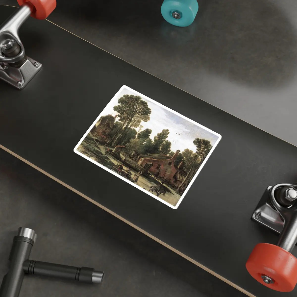 SKU:24175215011090870615 Sticker types:White Shape:Die-Cut Sizes:6" × 6"