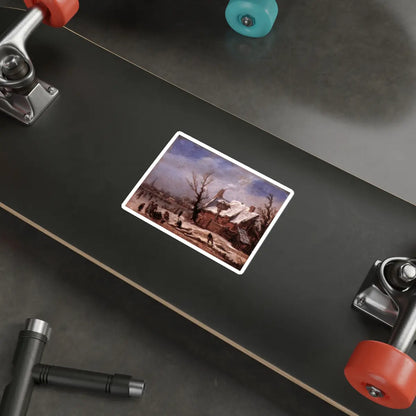 SKU:25671087314501042126 Sticker types:White Shape:Die-Cut Sizes:5" × 5"