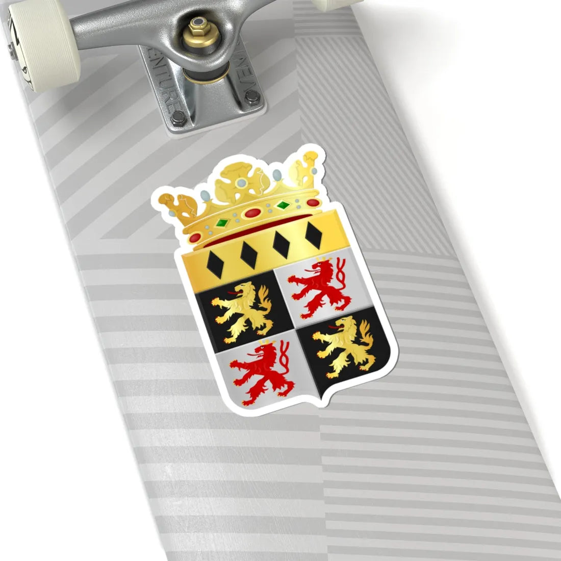 Veldhoven wapen (Netherlands) (Coat of Arms) STICKER Vinyl Kiss-Cut Decal - The Sticker Space