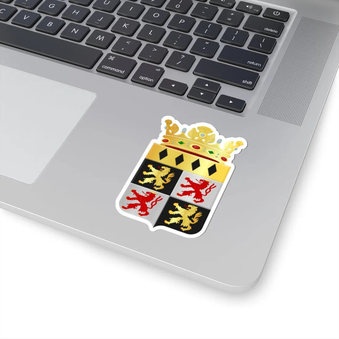 Veldhoven wapen (Netherlands) (Coat of Arms) STICKER Vinyl Kiss-Cut Decal - The Sticker Space