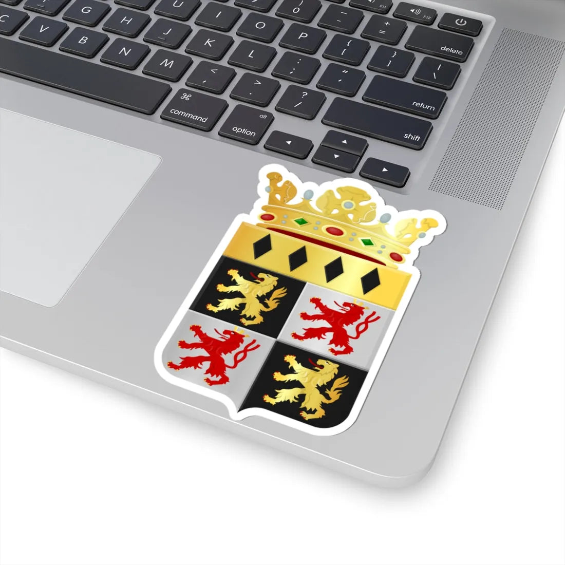 Veldhoven wapen (Netherlands) (Coat of Arms) STICKER Vinyl Kiss-Cut Decal - The Sticker Space
