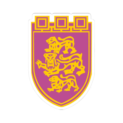 Veliko-tarnovo-coat-of-arms-2 (Bulgaria) (Coat of Arms) STICKER Vinyl Kiss-Cut Decal 3 Inch White - The Sticker Space