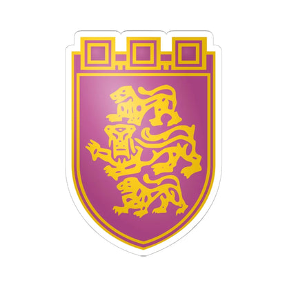 Veliko-Tarnovo-coat-of-arms (Bulgaria) (Coat of Arms) STICKER Vinyl Kiss-Cut Decal 6 Inch White - The Sticker Space