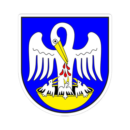 Vella wappen (Switzerland) (Coat of Arms) STICKER Vinyl Kiss-Cut Decal 6 Inch White - The Sticker Space