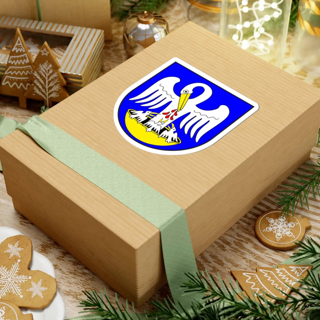 Vella wappen (Switzerland) (Coat of Arms) STICKER Vinyl Kiss-Cut Decal - The Sticker Space