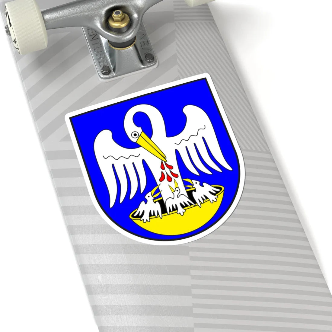 Vella wappen (Switzerland) (Coat of Arms) STICKER Vinyl Kiss-Cut Decal - The Sticker Space