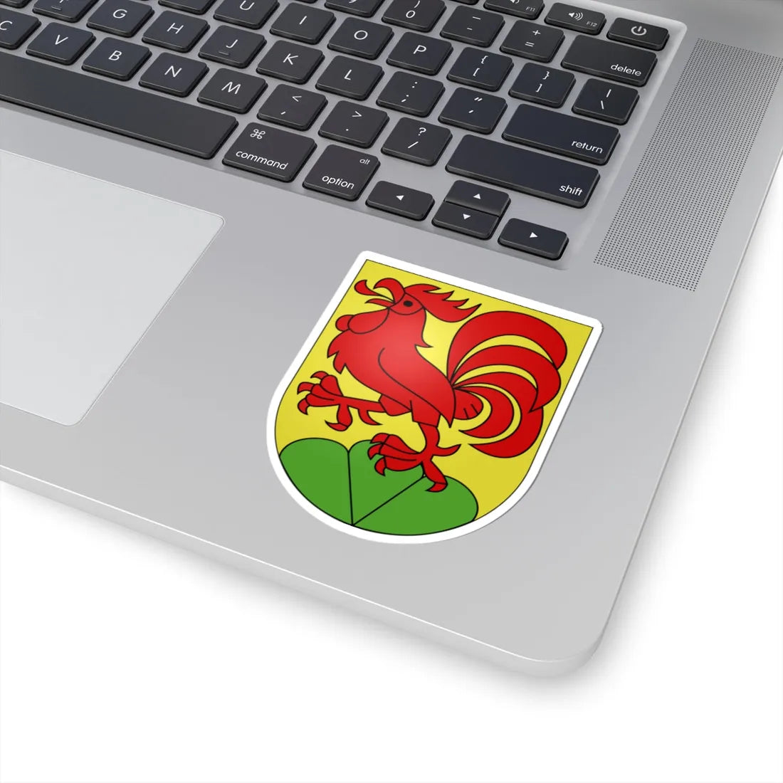 Vellerat-armoiries (Switzerland) (Coat of Arms) STICKER Vinyl Kiss-Cut Decal - The Sticker Space