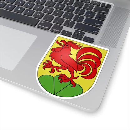 Vellerat-armoiries (Switzerland) (Coat of Arms) STICKER Vinyl Kiss-Cut Decal - The Sticker Space