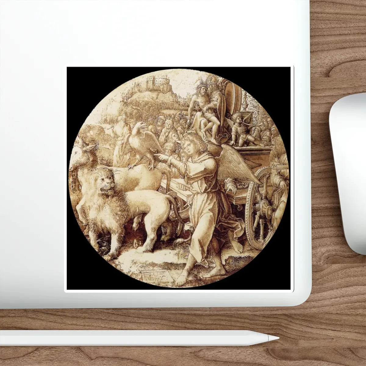 SKU:13038365512437993609 Sticker types:White Shape:Die-Cut Sizes:6" × 6"