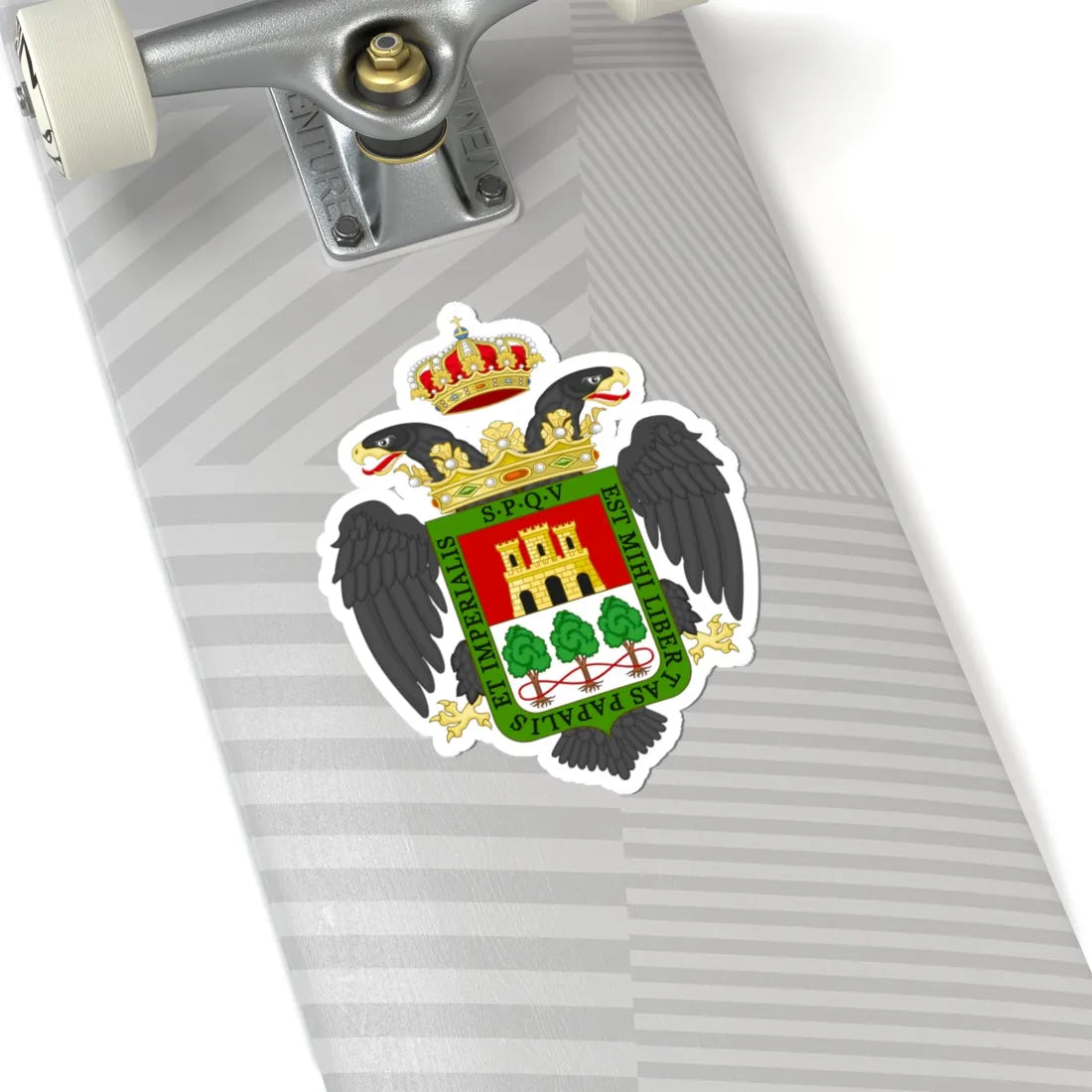 Velletri-Stemma alt (Italy) (Coat of Arms) STICKER Vinyl Kiss-Cut Decal - The Sticker Space